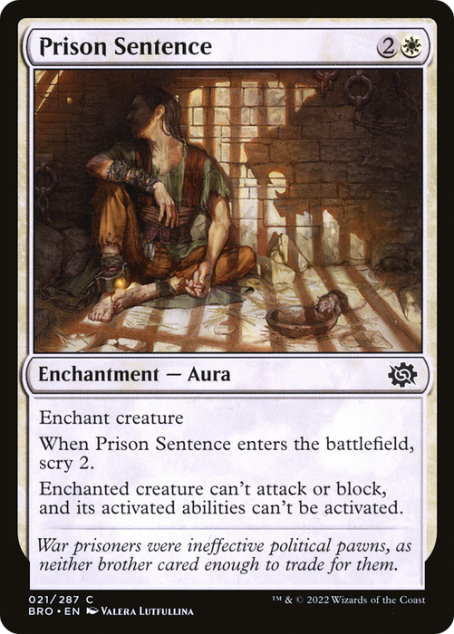 Prison Sentence (BRO-021) - common