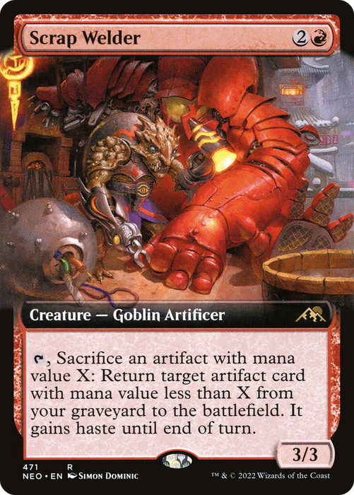 Scrap Welder (NEO-471) - rare: (Extended Art)