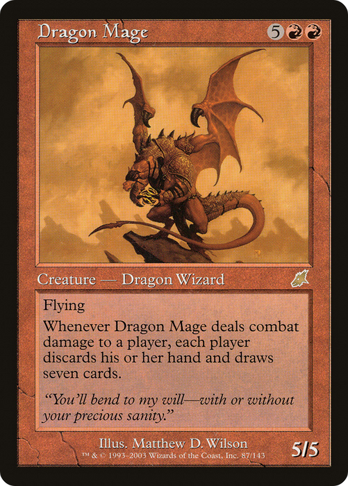 Dragon Mage (SCG-087) - rare - Foil