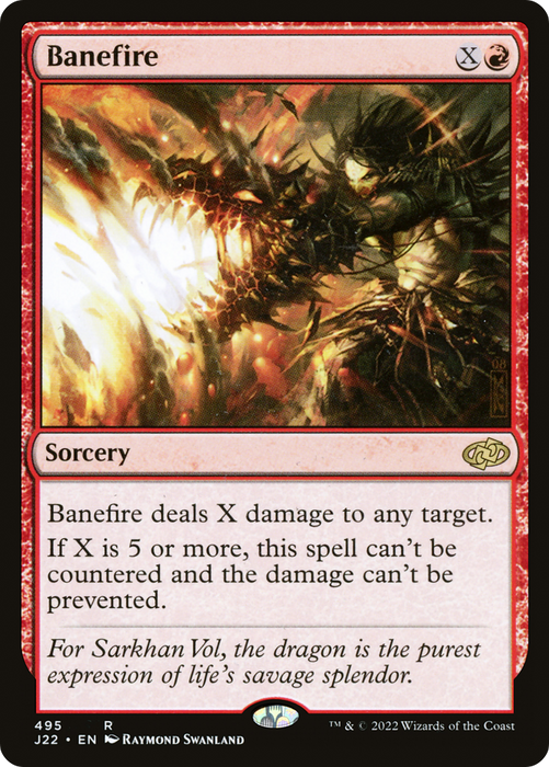 Banefire (J22-495) - rare