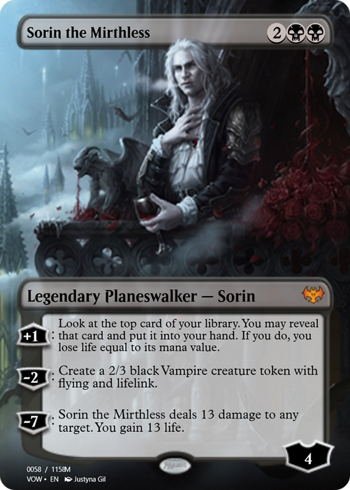Sorin the Mirthless (PRM-95355) - mythic