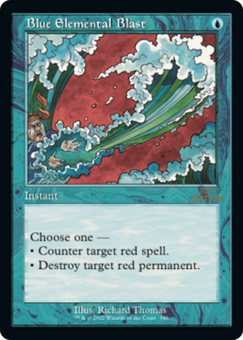 Blue Elemental Blast (30A-346) - common