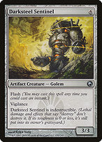Darksteel Sentinel (SOM-152) - uncommon - Foil
