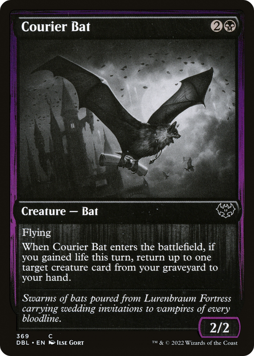 Courier Bat (DBL-369) - common - Foil