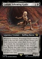 Gollum, Scheming Guide (LTR-390) - rare: (Extended Art)