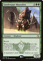 Sandsteppe Mastodon (FRF-137) - rare - Foil