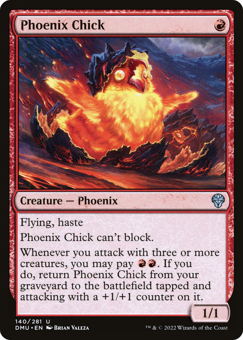Phoenix Chick (DMU-140) - uncommon