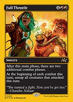 Full Throttle (DFT-460) - rare - Foil