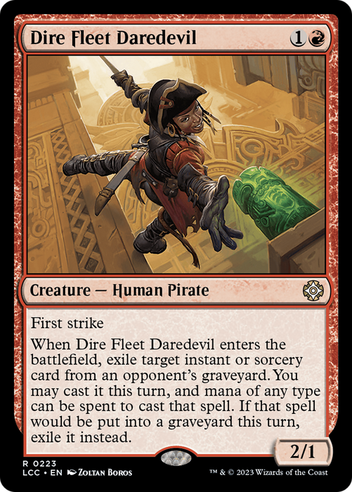 Dire Fleet Daredevil (LCC-223) - rare