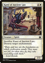 Kami of Ancient Law (MM2-021) - common - Foil
