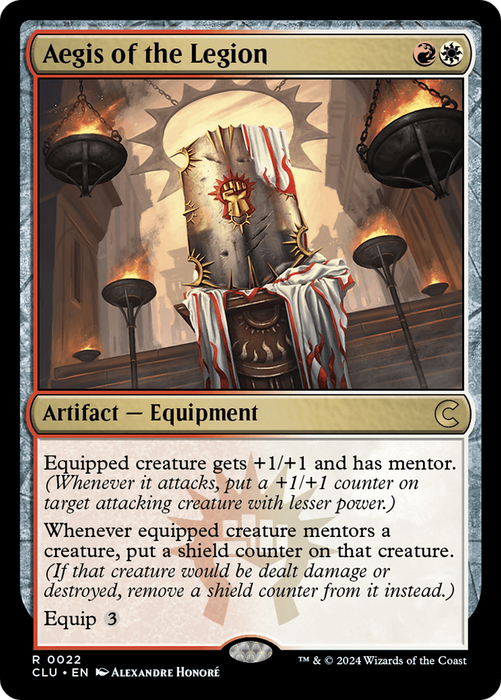 Aegis of the Legion (CLU-022) - rare