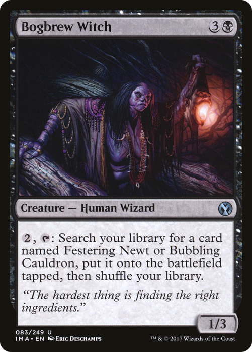 Bogbrew Witch (IMA-083) - uncommon - Foil