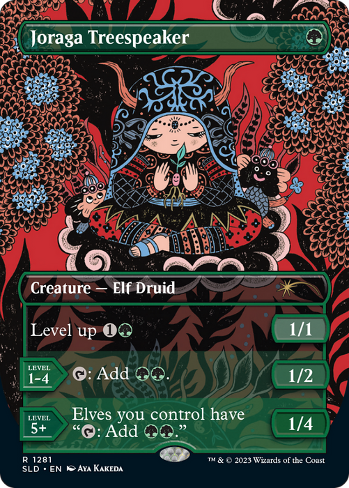 Joraga Treespeaker (SLD-1281) - rare (Borderless)