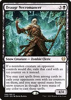 Draugr Necromancer (KHM-086) - rare: (snow)