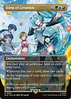 Song of Creation (SLD-1603) - rare (Borderless)