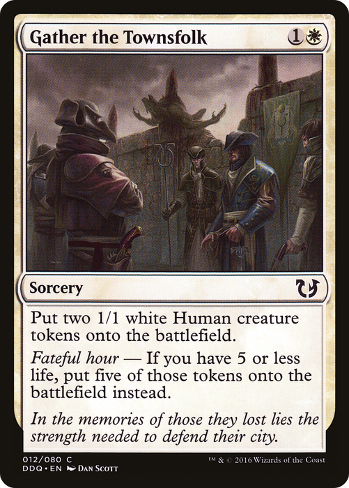 Gather the Townsfolk (DDQ-012) - common