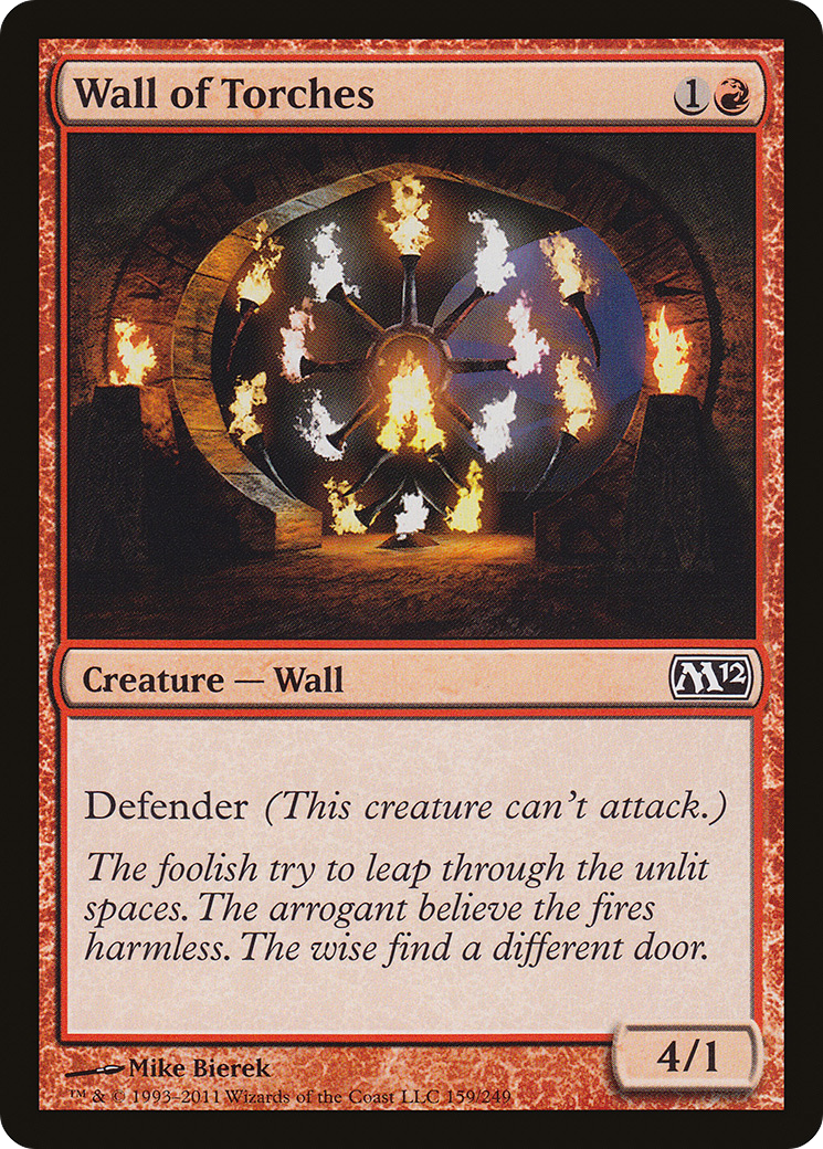 Wall of Torches (M12-159) - common
