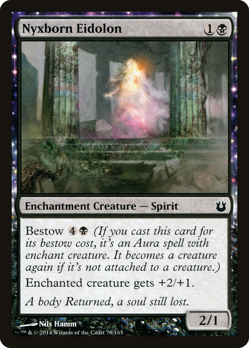Nyxborn Eidolon (BNG-078) - common: (enchantment) - Foil