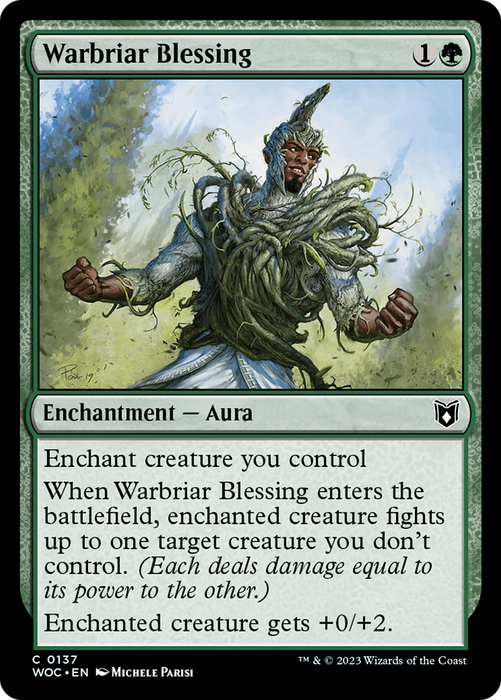Warbriar Blessing (WOC-137) - common