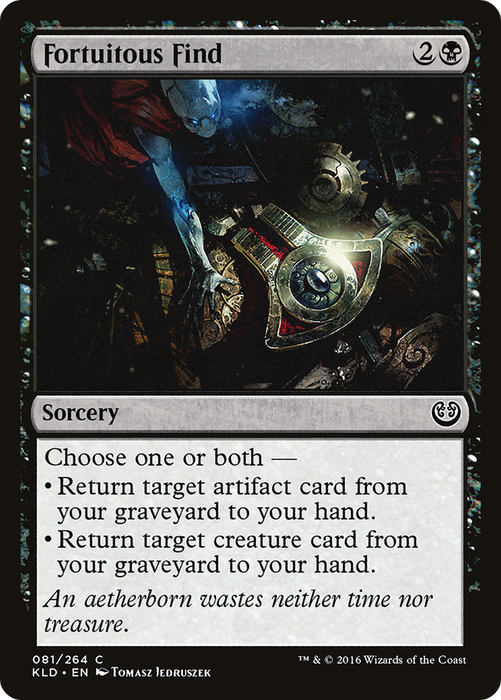 Fortuitous Find (KLD-081) - common - Foil
