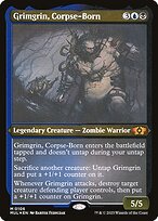 Grimgrin, Corpse-Born (MUL-106) - mythic - Etched Foil