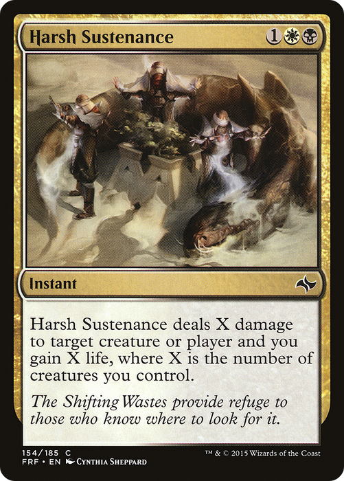 Harsh Sustenance (FRF-154) - common