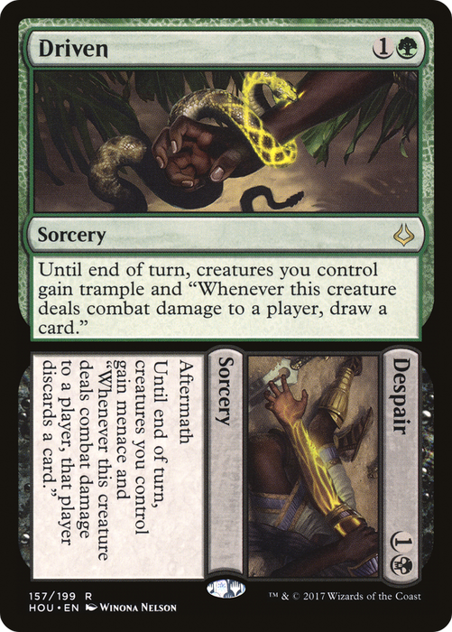 Driven // Despair (HOU-157) - rare - Foil