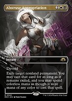 Abstruse Appropriation (MH3-342) - rare (Borderless) - Foil