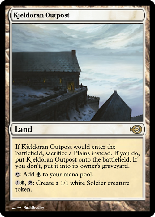 Kjeldoran Outpost (PRM-43628) - rare - Foil