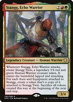Stangg, Echo Warrior (DMC-042) - rare - Foil