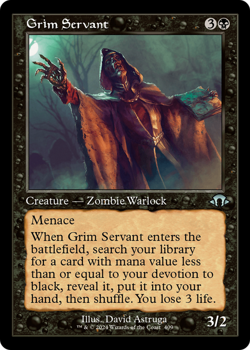 Grim Servant (MH3-409) - uncommon