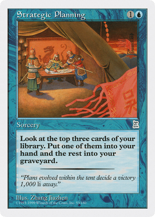 Strategic Planning (PTK-053) - uncommon