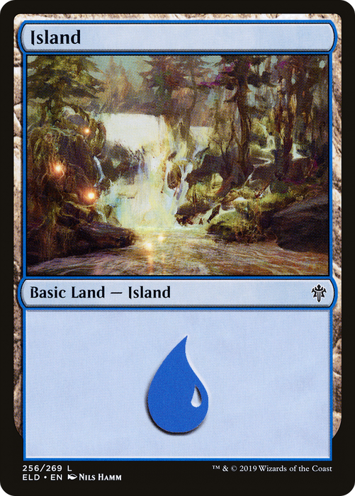 Island (ELD-256) - common - Foil