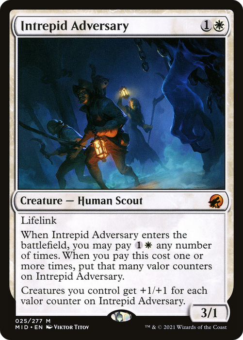 Intrepid Adversary (MID-025) - mythic