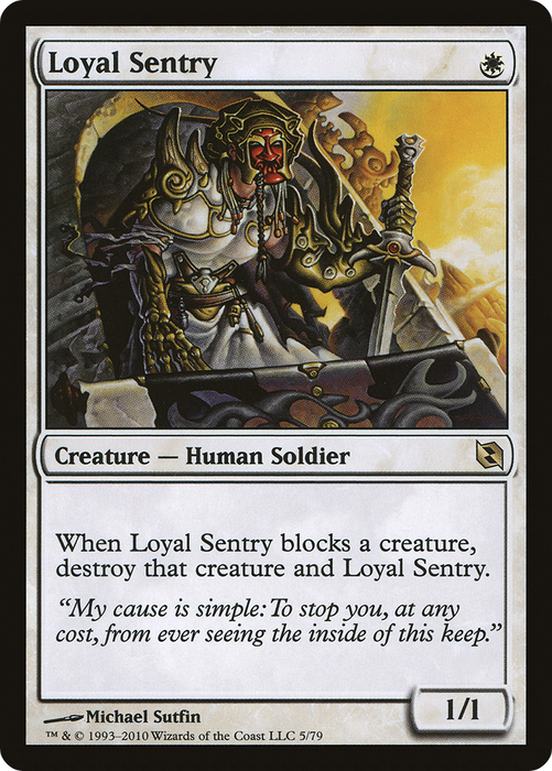 Loyal Sentry (DDF-005) - rare