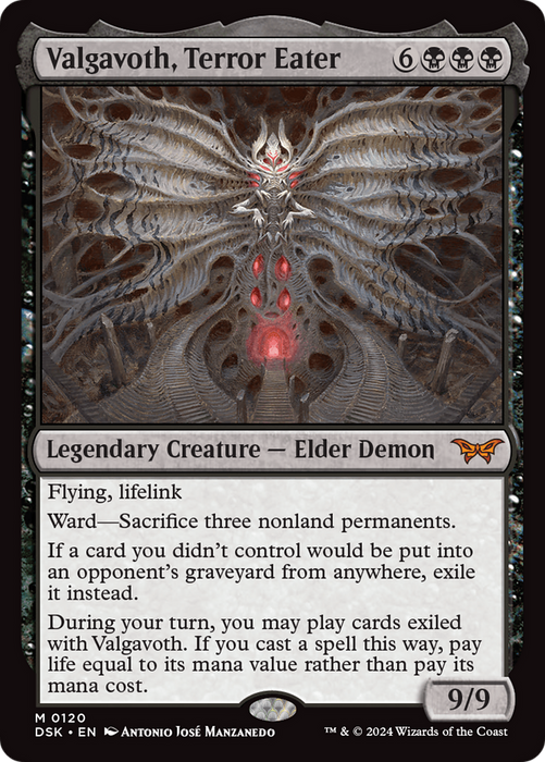 Valgavoth, Terror Eater (DSK-120) - mythic - Foil
