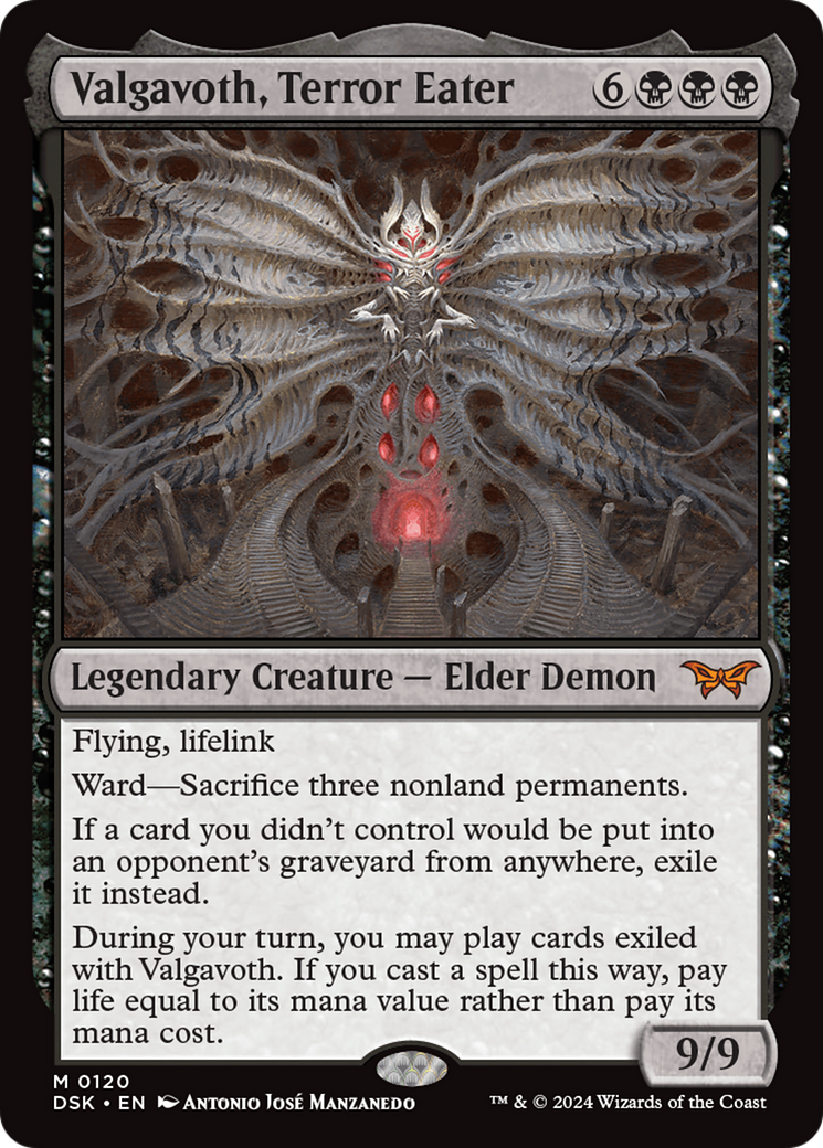 Valgavoth, Terror Eater (DSK-120) - mythic