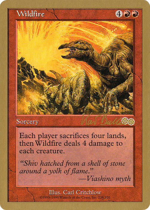 Wildfire (WCD-KB228) - rare