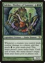 Sakiko, Mother of Summer (BOK-141) - rare - Foil