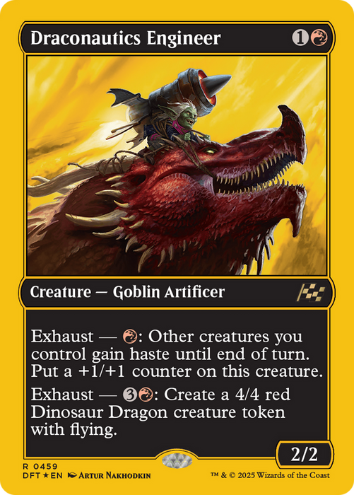 Draconautics Engineer (DFT-459) - rare - Foil