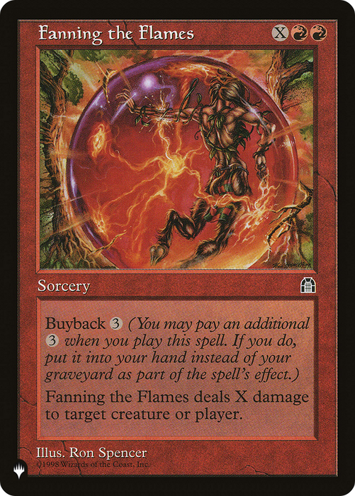 Fanning the Flames (LIST-STH-80) - uncommon