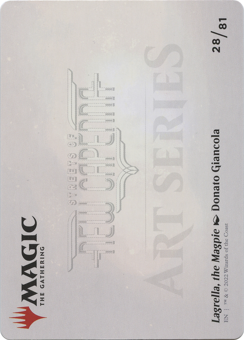 Lagrella, the Magpie // Lagrella, the Magpie (ASNC-028) - common (Borderless) - Foil