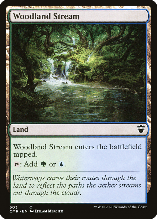 Woodland Stream (CMR-503) - common