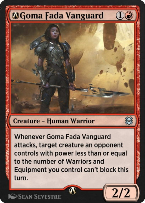 A-Goma Fada Vanguard (ZNR-A-141) - uncommon