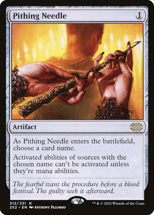Pithing Needle (2X2-312) - rare