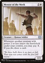 Mentor of the Meek (LIST-2X2-17) - uncommon