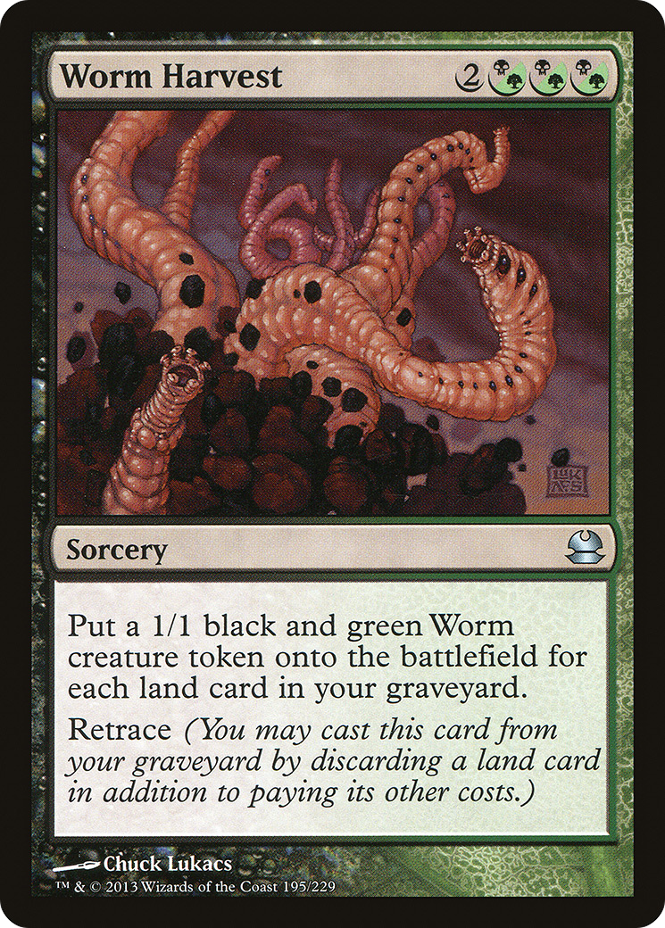 Worm Harvest (MMA-195) - uncommon - Foil