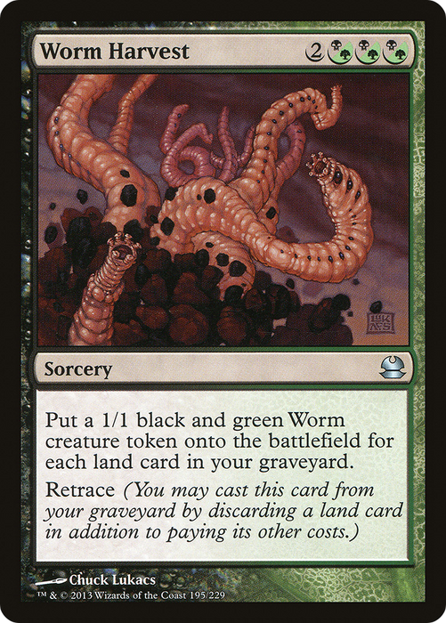Worm Harvest (MMA-195) - uncommon - Foil