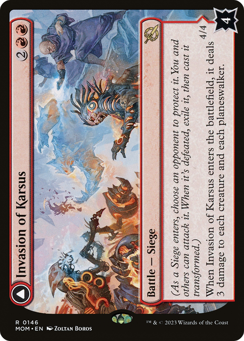 Invasion of Karsus // Refraction Elemental (MOM-146) - rare - Foil