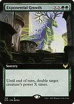 Exponential Growth (STX-318) - rare: (Extended Art)